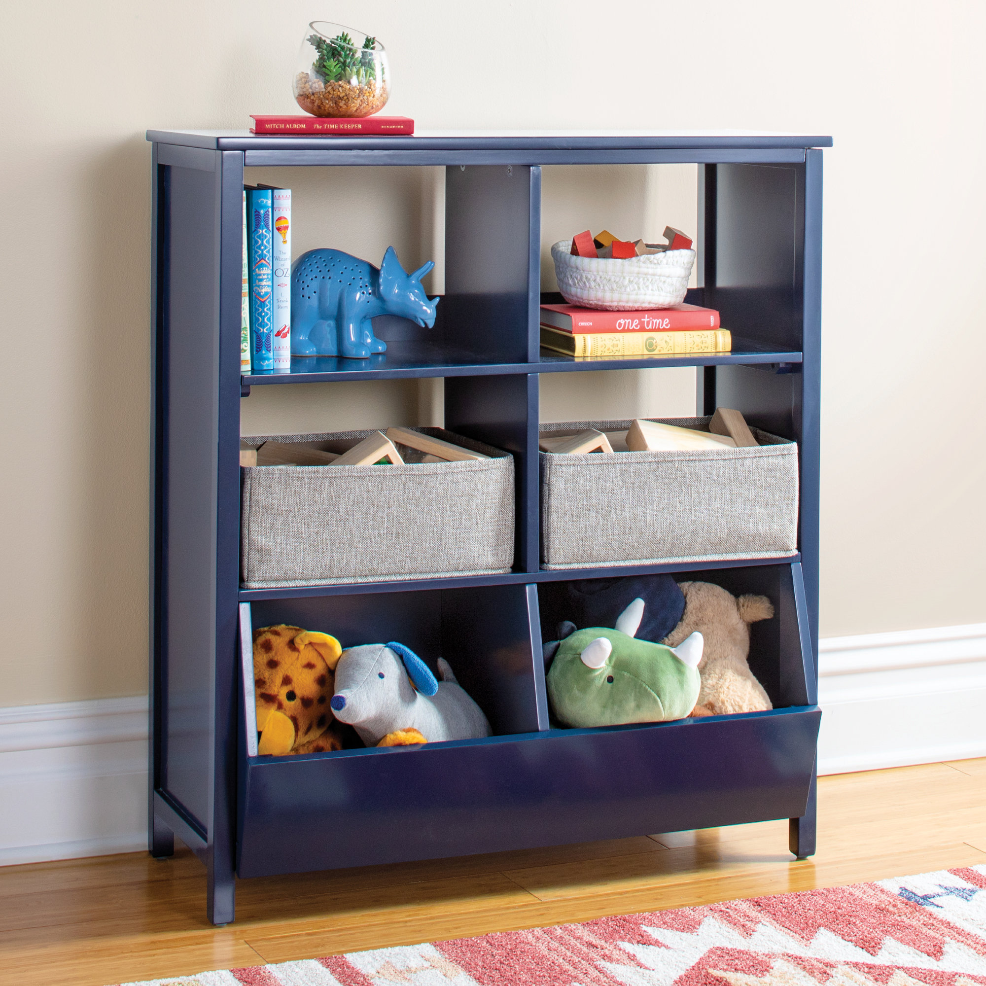 Martha Stewart Kids Jr. Toy Storage Organizer with Bins Reviews Wayfair